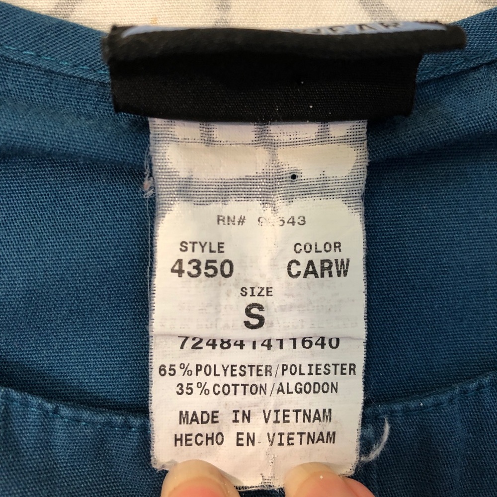 Cherokee Workwear Scrub Jacket with Pockets - Picture 4 of 4